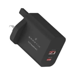 Smartix Premium Uk Wall Adaptor 45W Gan - Black